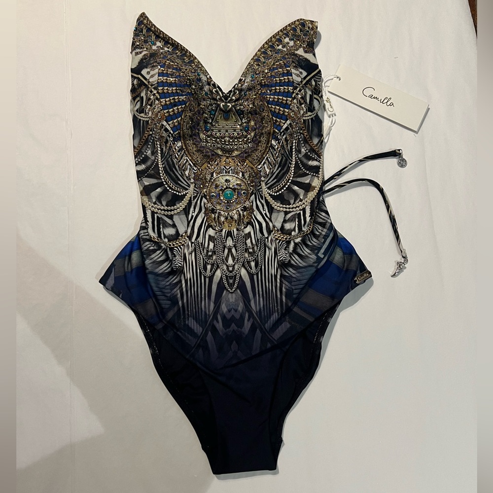 NWT Camilla One Piece "KNIGHT OF THE WILD"